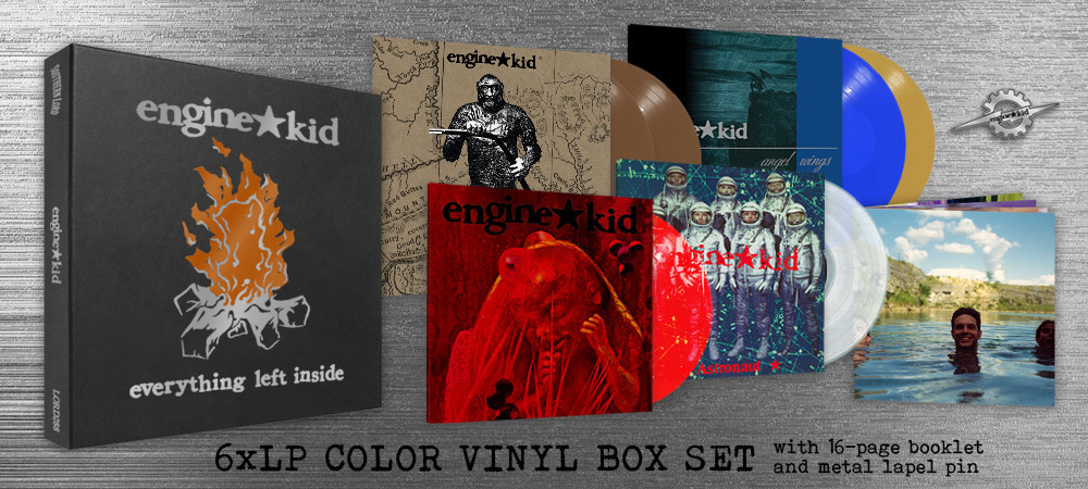 Engine Kid - Everything Left Inside 6xLP color vinyl box set