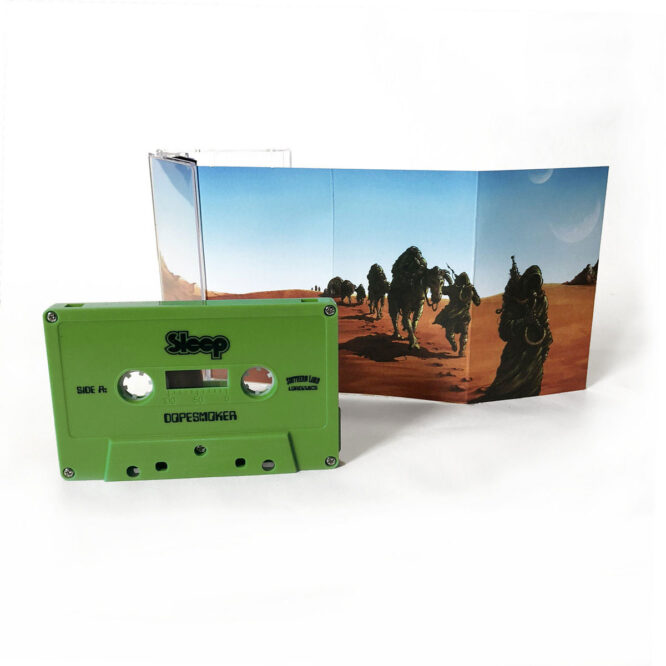 LORD158 SLEEP - Dopesmoker - Lime Cassette Tape