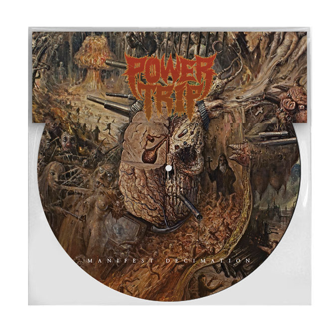 LORD175 Power Trip - Manifest Decimation picture disc Front