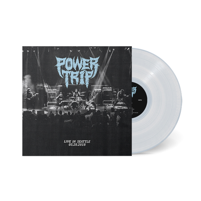 LORD303 Power Trip - Live In Seattle Cloudy Clear Vinyl