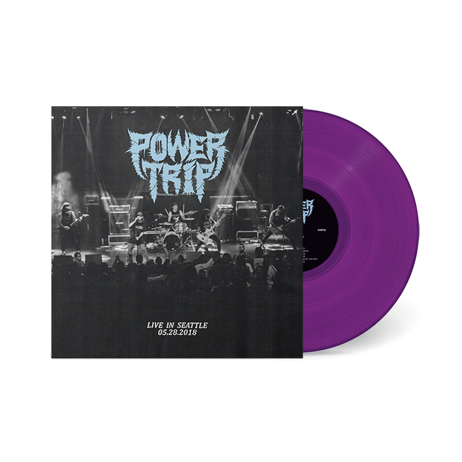 LORD303 Power Trip - Live In Seattle Trans Purple Vinyl
