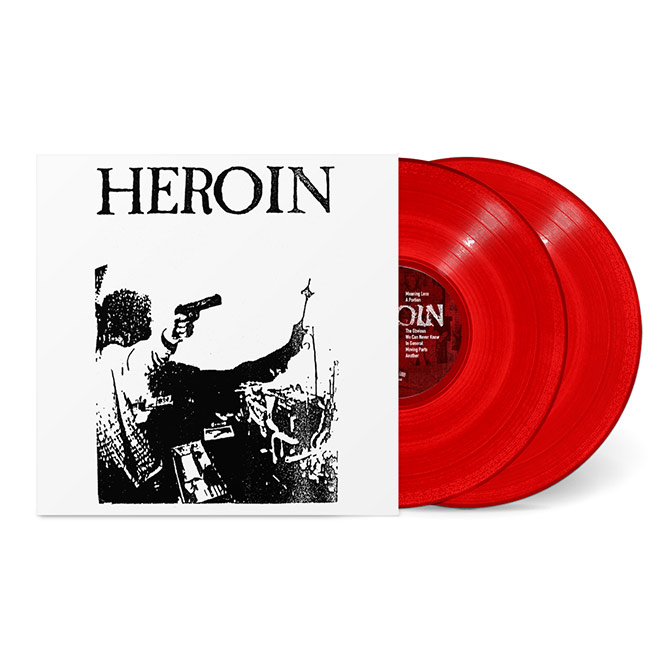 LORD302 HEROIN - Discography 2xLP Trans Red Vinyl