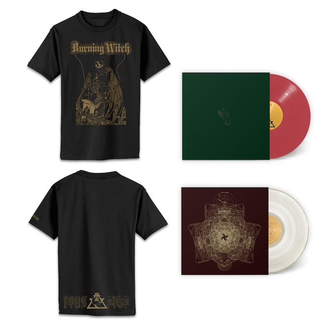 Burning Witch 2x Color Vinyl LPs + Shirt Package
