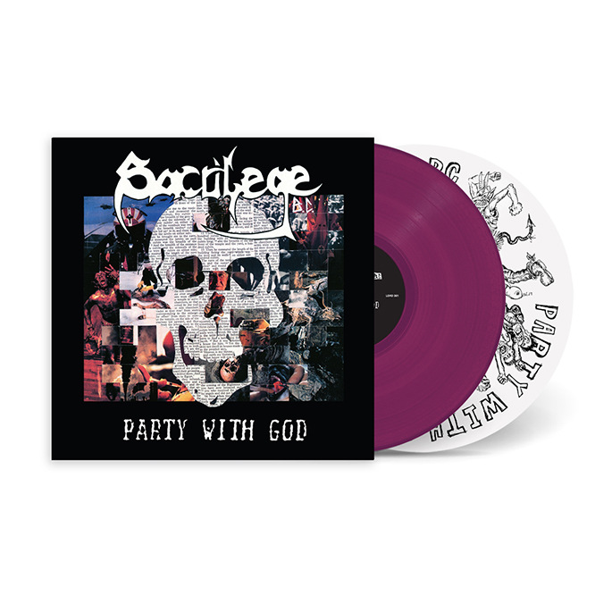 LORD301 SACRILEGE - 2XLP Communion Blood Red and White Vinyl