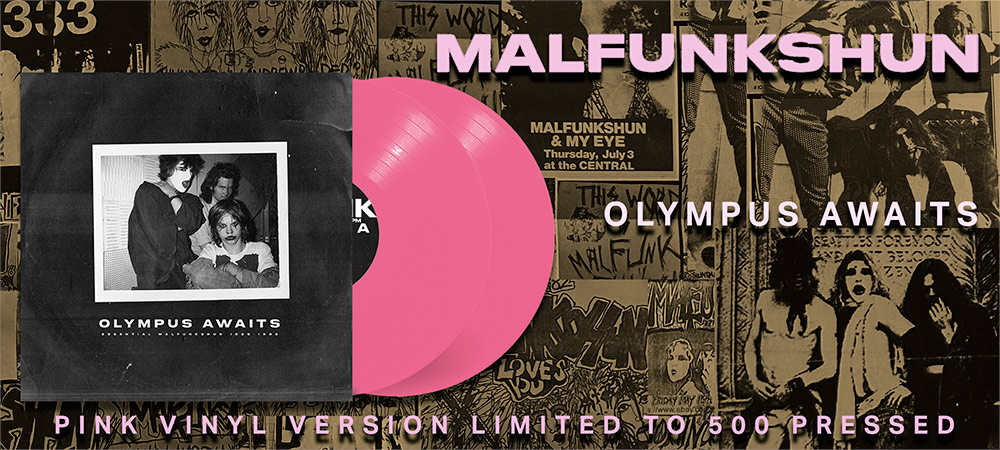 LORD333 MALFUNKSHUN - Olympus Awaits on pink vinyl!
