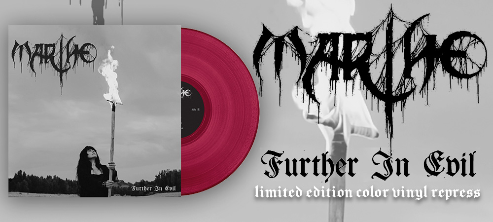 Marthe - Further in Evil vinyl available