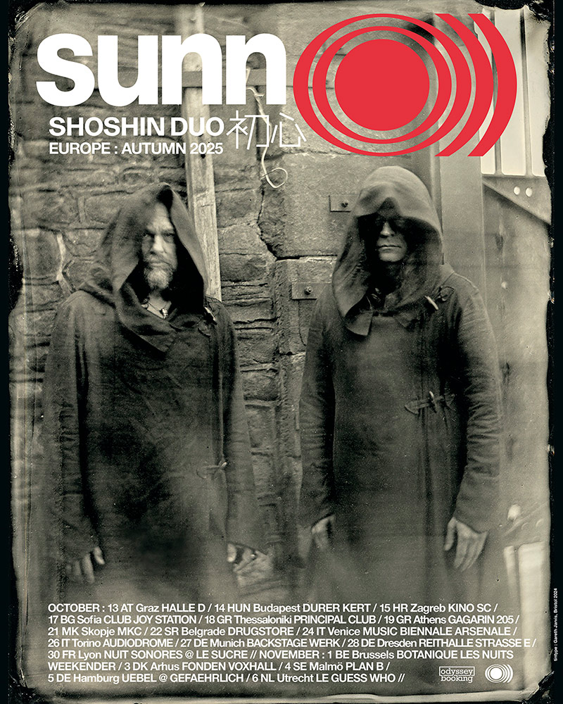 SUNN O))) EU tour autumn 2025