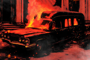 LEATHER HEARSE