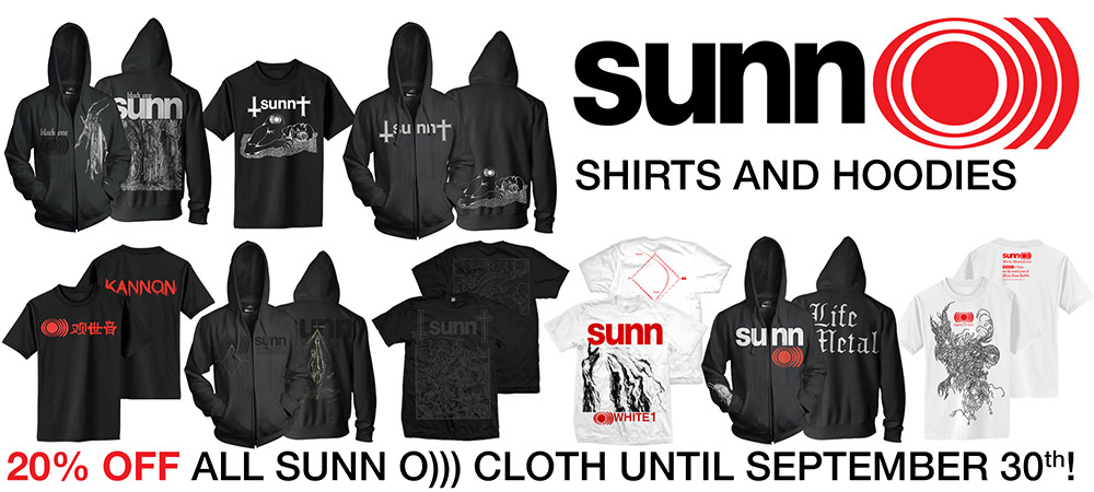 SUNN O))) Shirts and hoodies on sale